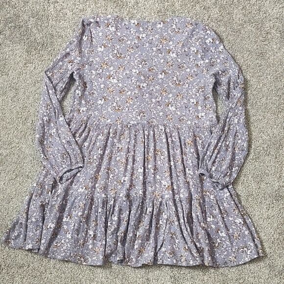 Dress Forum Size Medium 100% Rayon Floral Print Swing Dress - Picture 8 of 12